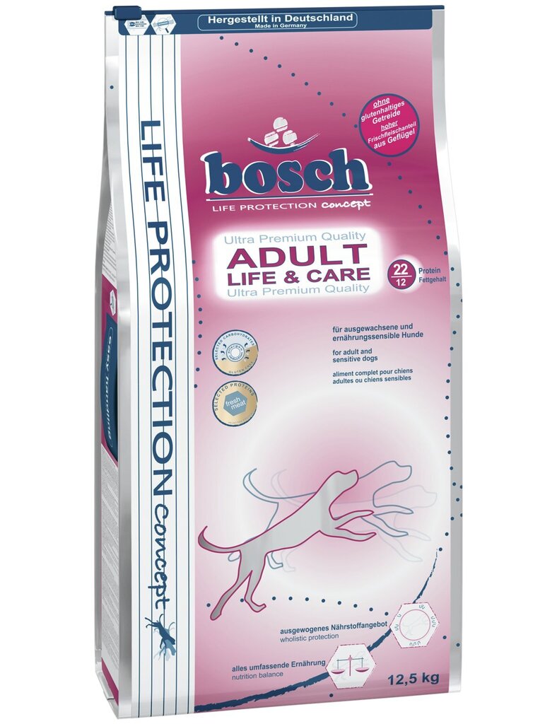 Kuivtoit koertele ADULT Life & Care Ultra Premium, 12.5kg цена и информация | Koerte kuivtoit ja krõbinad | hansapost.ee