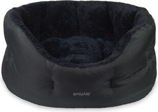 Amiplay кроватка Colosseum Aspen, S, черный​​ цена и информация | Лежаки, домики | hansapost.ee