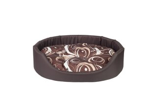 Amiplay кроватка Oval Fun, S, коричневый​  цена и информация | Лежаки, домики | hansapost.ee