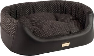 Amiplay кроватка Ellipse 2 в 1 Morgan, S, черный​ цена и информация | Лежаки, домики | hansapost.ee