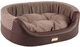 Amiplay кроватка Ellipse 2 в 1 Morgan, S, коричневый​ цена и информация | Лежаки, домики | hansapost.ee