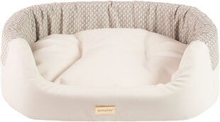 Amiplay кроватка Ellipse 2 в 1 Morgan, M, белый​ цена и информация | Лежаки, домики | hansapost.ee