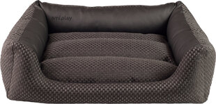 Amiplay кроватка Sofa ZipClean 4 в 1 Morgan, L, черный​ цена и информация | Лежаки, домики | hansapost.ee