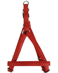 Zolux лямки Mac Leather, красные, 25 мм цена и информация | Ошейники, подтяжки для собак | hansapost.ee
