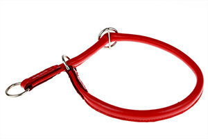 Amibelle кожаный ошейник, красный 52 см цена и информация | Ошейники, подтяжки для собак | hansapost.ee