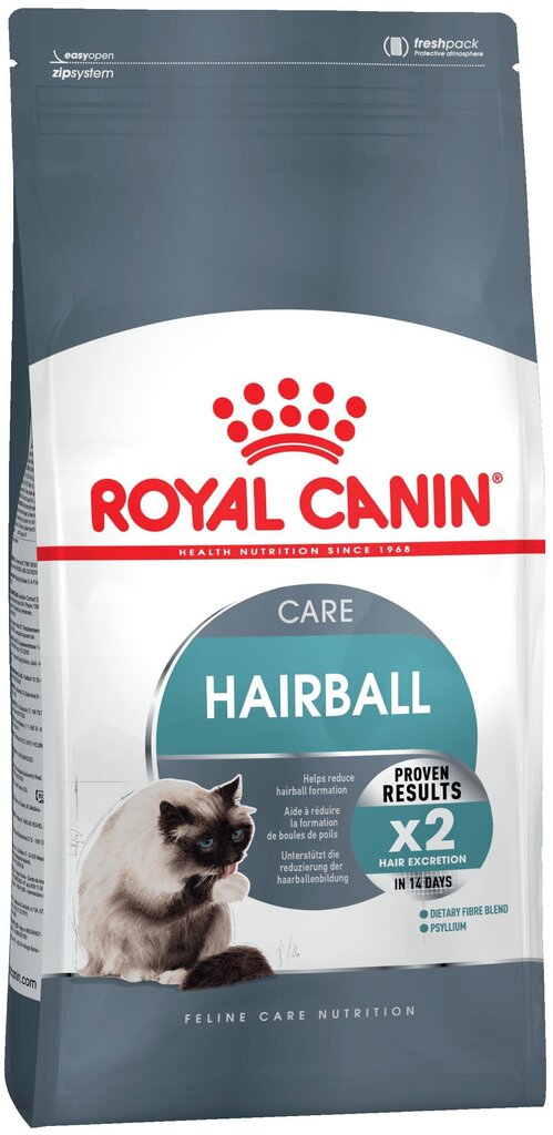 Kassitoit Royal Canin Cat Intense Hairball 2 kg цена и информация | Kassi kuivtoit ja kassikrõbinad | hansapost.ee
