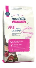 Sanabelle Adult Geflugel 2 кг + 2 x Snack Lamm 55 г цена и информация | Сухой корм для кошек | hansapost.ee