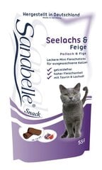 Sanabelle Adult Ostrich (с мясом страуса) 2 кг  + 2 x Snack Pollack 55 г цена и информация | Сухой корм для кошек | hansapost.ee