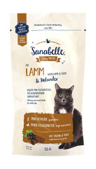 Sanabelle Adult Ostrich (с мясом страуса) 2 кг  + 2 x Snack Lamb 55 г цена и информация | Сухой корм для кошек | hansapost.ee