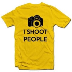 Рубашка "I shoot people" цена и информация | Оригинальные футболки | hansapost.ee