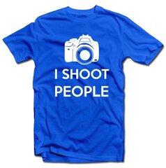 Рубашка "I shoot people" цена и информация | Оригинальные футболки | hansapost.ee