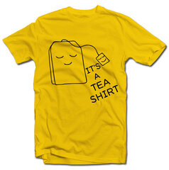 Meeste T-särk It's a TEA SHIRT hind ja info | Disainsärgid ja t-särgid | hansapost.ee