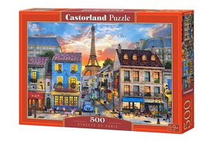 Пазл Castorland Streets of Paris, 500 шт. цена и информация | Пазлы | hansapost.ee