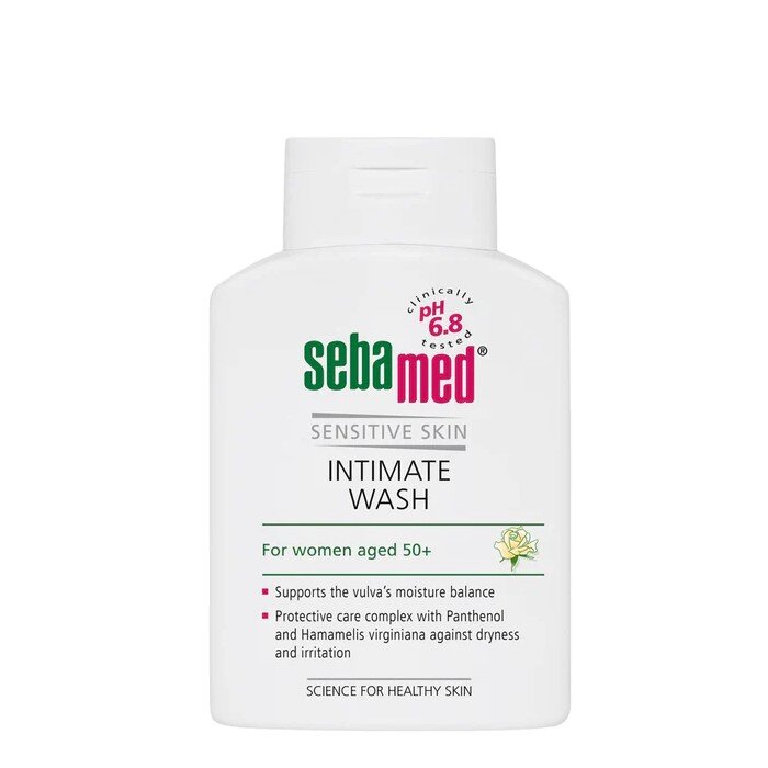 Intiimpiirkonna pesugeel naistele menopausi ajal Sebamed 200 ml цена и информация | Intiimhügieeni tooted | hansapost.ee