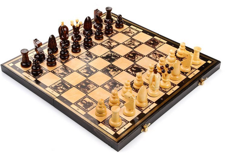Lauamäng male Chess 43 x 43 cm цена и информация | Lauamängud ja mõistatused perele | hansapost.ee