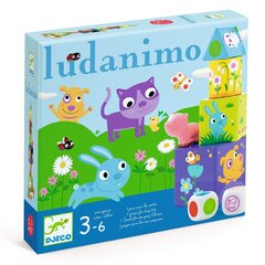 Lauamäng väikestele (3-ühes) - Ludanimo, Djeco DJ08420 price and information | Board games and puzzles for the family | hansapost.ee