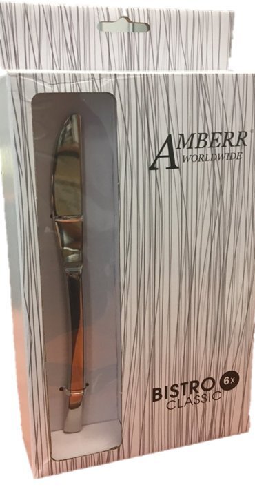 Nuga Amberr, 6 tk hind ja info | Söögiriistad ja komplektid | hansapost.ee