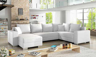 Мягкий угловой диван Marco, белый цена и информация | Угловые диваны | hansapost.ee