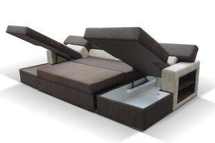  Yниверсальный мягкий диван в Markos, серый /черный цена и информация | Угловые диваны | hansapost.ee