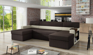  Yниверсальный мягкий диван в Markos,коричневый / кремовый цена и информация | Угловые диваны | hansapost.ee