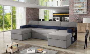  Yниверсальный мягкий диван в Markos,серый / синий цена и информация | Угловые диваны | hansapost.ee