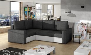 Угловой диван Corona, белый / серый цена и информация | Угловые диваны | hansapost.ee
