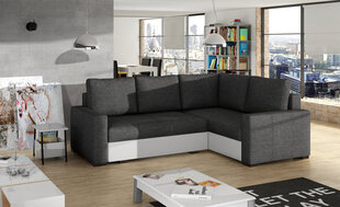 Угловой диван Corona, белый / серый цена и информация | Угловые диваны | hansapost.ee