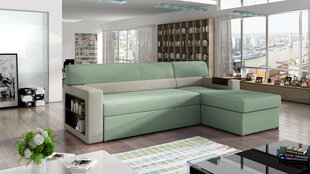Мягкий угловой диван Rico, зеленый / серый цена и информация | Угловые диваны | hansapost.ee