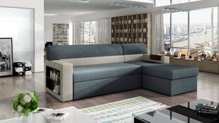 Мягкий угловой диван Rico,  синий / серый цена и информация | Угловые диваны | hansapost.ee