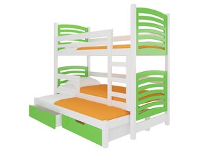 Narivoodi Soria, heleroheline/valge цена и информация | Детские кровати | hansapost.ee