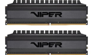 Оперативная память Patriot Memory Viper 4 Blackout AMD PVB416G400C9K DDR4 2 x 8 ГБ 4000 МГц 19 цена и информация | Объём памяти | hansapost.ee