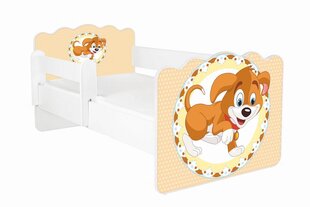 Кровать с матрасом и съемной защитой ALEX 51, 140x70 см цена и информация | Детские кровати | hansapost.ee