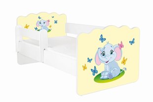Кровать с матрасом и съемной защитой ALEX 40, 160x80 см цена и информация | Детские кровати | hansapost.ee