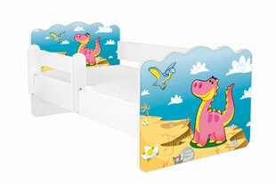 Кровать с матрасом и съемной защитой ALEX 49, 160x80 см цена и информация | Детские кровати | hansapost.ee