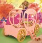 Voodi koos madratsiga Princess Carriage, roosa hind ja info | Lastevoodid | hansapost.ee