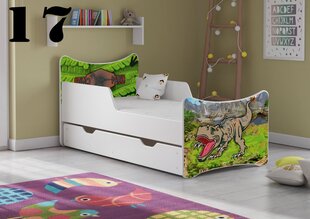 Кровать с матрасом и ящиком SMB Big 17, 180x90 см цена и информация | Детские кровати | hansapost.ee