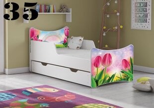 Кровать с матрасом и ящиком SMB Big 35, 180x90 см цена и информация | Детские кровати | hansapost.ee