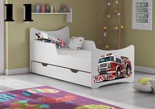 Кровать с матрасом и ящиком SMB Medium 11, 160x80 см цена и информация | Детские кровати | hansapost.ee