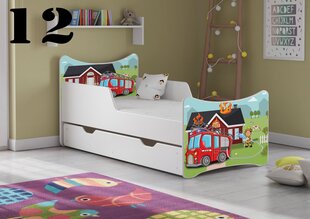 Кровать с матрасом и ящиком SMB Medium 12, 160x80 см цена и информация | Детские кровати | hansapost.ee