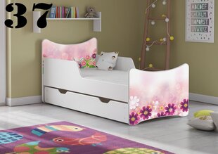 Кровать с матрасом и ящиком SMB Small 37, 140x70 см цена и информация | Детские кровати | hansapost.ee