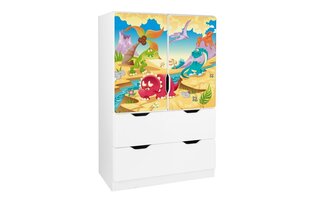 Полка Ami с дверьми 32, 45x80x125 см цена и информация | Полки для книг и игрушек | hansapost.ee