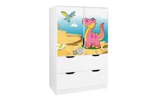Шкаф Ami с дверцами 49, 45x80x125 см цена и информация | Полки для книг и игрушек | hansapost.ee