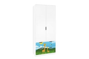 Шкаф с дверями Ami 59, 45x80x195 см цена и информация | Полки для книг и игрушек | hansapost.ee