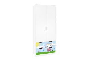 Шкаф с дверями Ami 64, 45x80x195 cм цена и информация | Полки для книг и игрушек | hansapost.ee