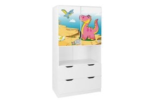 Полка Ami с дверьми 49, 45x80x160 см цена и информация | Полки для книг и игрушек | hansapost.ee