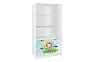 Полка Ami 14, 45x80x160 см цена и информация | Полки для книг и игрушек | hansapost.ee