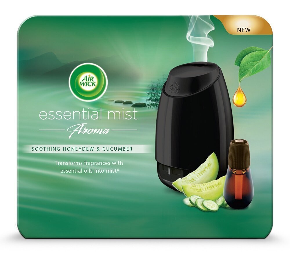 AIR WICK Essential Mist komplekt Honeydew & Cucumber 20 ML цена и информация | Õhuvärskendajad | hansapost.ee
