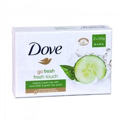 Seep Dove Go Fresh Fresh Touch 2 x 100 g hind ja info | Seebid | hansapost.ee