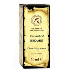 Looduslik bergamoti eeterlik õli Aromatika, 10 ml hind ja info | Kosmeetilsed ja eeterlikud õlid | hansapost.ee