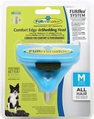 Pea kammile Furminator FURflex, M hind ja info | Hooldus/grooming | hansapost.ee
